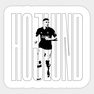 Hojlund Sticker